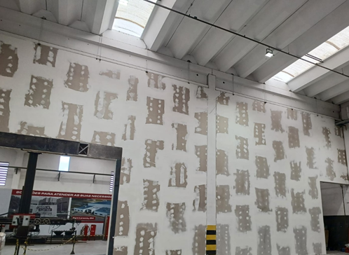 Parede em Steel Frame